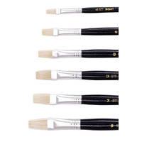 Hog Bristle Series 577 Flat Brushes - Size 8