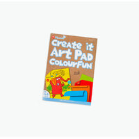 Create It Art Pad A4 FSC Mix - Colourfun 