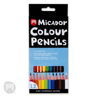 Colour Pencils, Pack 12  Micador