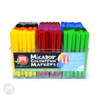 Colourfun Markers, Class Pack 180 (15x12 colours) Micador
