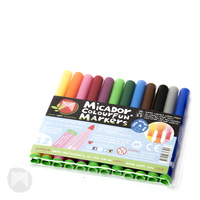 Micador Colourfun Markers, Wallet 12 