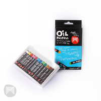 Oil Pastels, Pack 12  