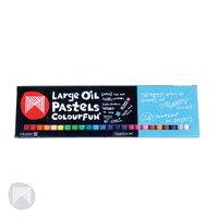 Large Oil Pastels Colourfun, Pack 24 
