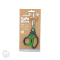 Sizzle Scissors - Green (LEFT Handed), 130mm 
