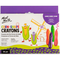 Corn-Shape Crayons 24pc