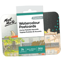 Watercolour Postcards 300gsm 24 Sheets