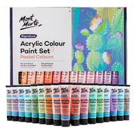 Acrylic Colour Pastel Paint Set Signature 48pc x 36ml (1.2 US fl.oz)