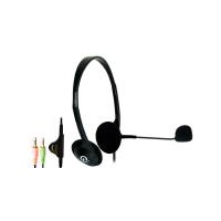 Light Weight Headset with Microphone SH-102 (Duel 3.5mm Jack)*