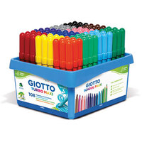 Giotto Turbo Colour Maxi Markers – Pack of 108