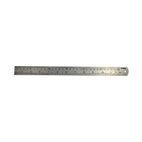 Metal Ruler - 30cm/12in Dual Measure