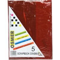 Scrapbook Covers Tinted Pack Of 5*