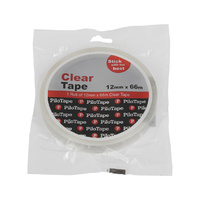 Pilotape Clear Tape 12mm x 66m 