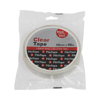 Pilotape Clear Tape 18mm x 66m 