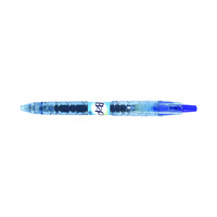 Pilot BeGreeN B2P Gel Ink 0.7mm Fine Blue - Box 10