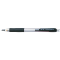 Pilot Super Grip Mechanical Pencil 0.5 Black Barrel
