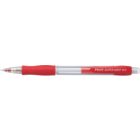Pilot Super Grip Mechanical Pencil 0.5 Red Barrel