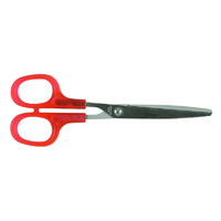 Scissors Smart 170mm Left Handed Red Handle *Firm sale 