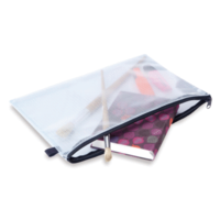 Spartan Art Bag - Transparent Zip Folio