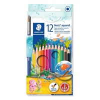 Staedtler Noris Club aquarell watercolour pencils - 12 pack 