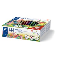 Staedtler Noris colour coloured pencils - assorted class pack of 144