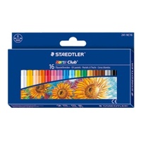 Staedtler Noris Club oil pastels - 16 assorted primary colours