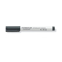 whiteboard compact marker bullet point - black