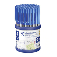 Ballpoint pen 430 medium - blue, cup of 50 
