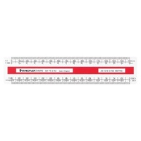 Staedtler Mars oval scale rules AS1212-3