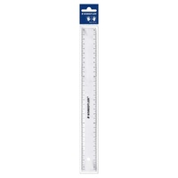 Clear plastic ruler 30cm