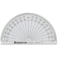 180 deg 10cm Protractor (HALF CIRCLE)