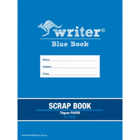 Blue Scrapbook 72 Page Board Cover
