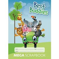 Best Buddies Mega Scrapbook 64pg board cover 