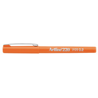 Artline 220 Fineline Pen 0.2mm Orange*