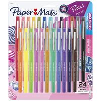 Papermate Flair Felt Tip Candy Pop 24 Pack Assorted