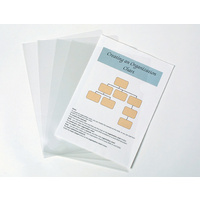 Glass Letter File Marbig Clear Pack of 10