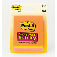 Post It Super Sticky 3321 Ssan 76X76mm Miami