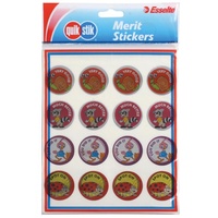 Label Quik Stik F/P Merit Stickers Gloss Recognition 30Mm