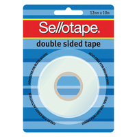 Sellotape Double Sided Tape No. 104 12mm x 10m