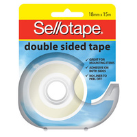 Sellotape double sided tape 18mm x 15m
