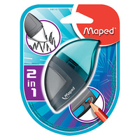 Maped Moondo Sharpener Eraser 1 Hole (2in1)*