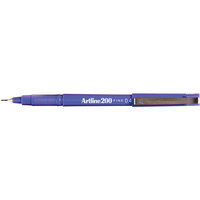 Artline 200 Fineline Pen 0.4mm Purple