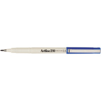 Artline 210 Fineline Pen 0.6mm Blue