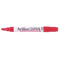 Artline 509A Whiteboard Marker Chisel Red