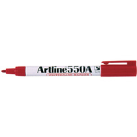 Artline 550A Whiteboard Marker Red