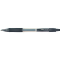 5570 Geltrac Pen Retractable Black