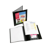 Pro Series Display Book Reflble A4 W/Fram Blk 20Pg