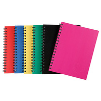 Spirax 511 Hard Cover Notebook 225 x 175Mm 200 Page Assorted