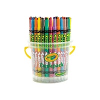 32 Crayola Twistable Crayon Deskpack (8 colors)