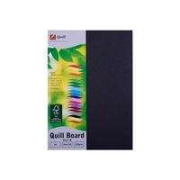 Quill Board 210gsm A4 Pack 50 - Black