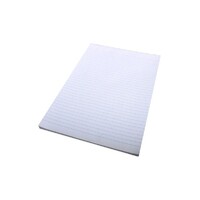 Quill Bank Pad Ruled Both Sides 70gsm A4 100 Sheets